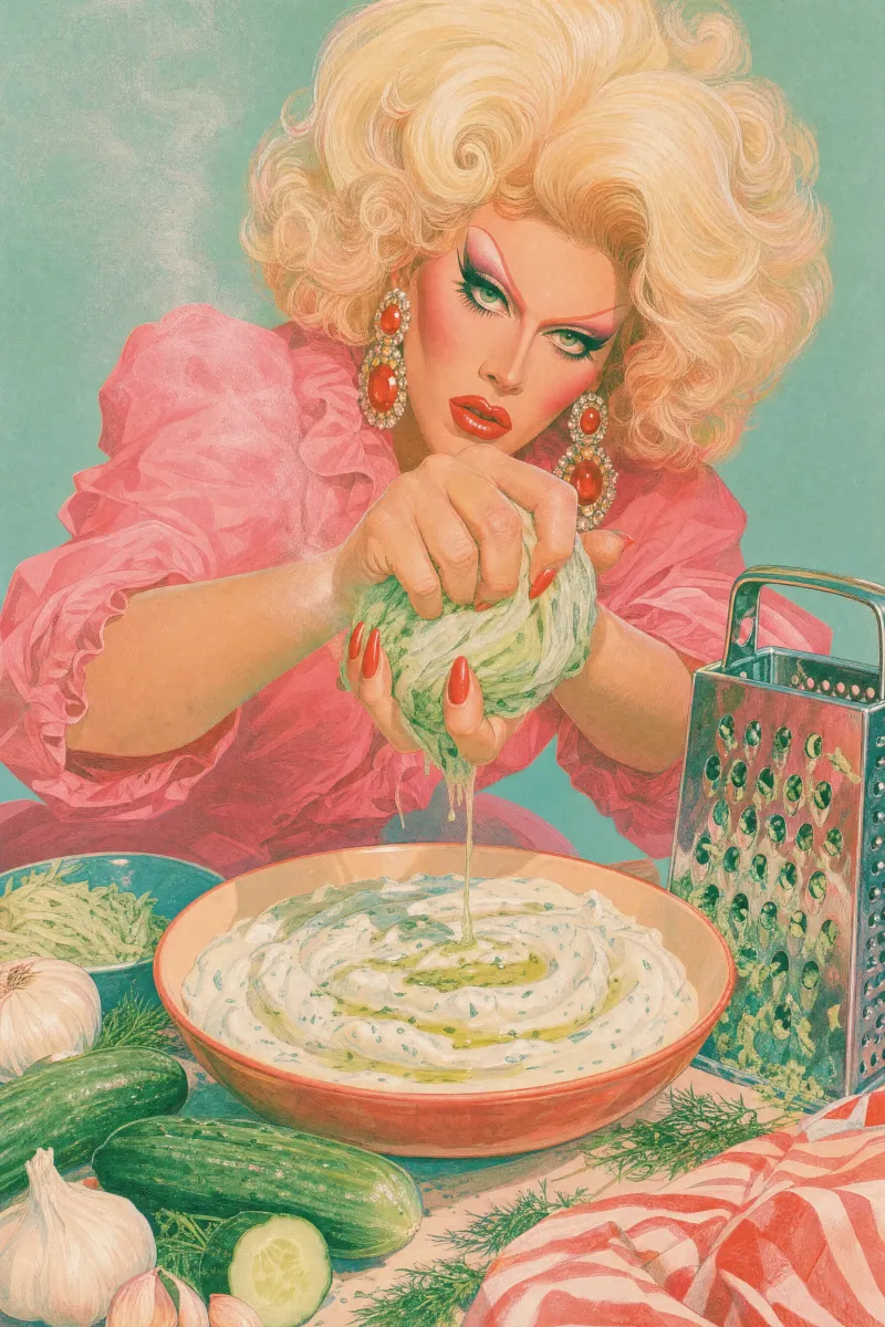 Tzatziki that won't go watery