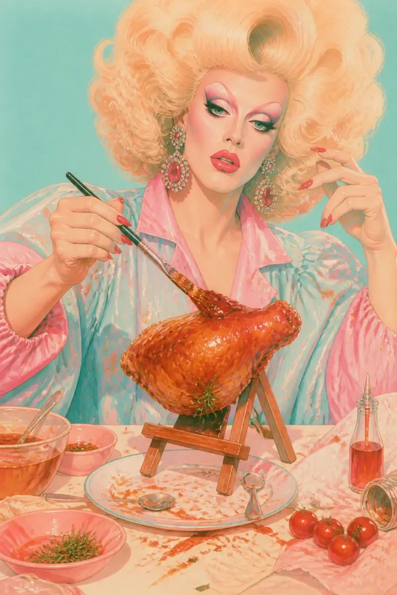 Outtake, miso chicken