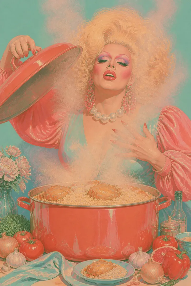 Outtake, ginger chicken rice